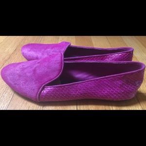 Brian Atwood Pink Flats